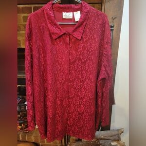 Kathie Lee Woman lace top